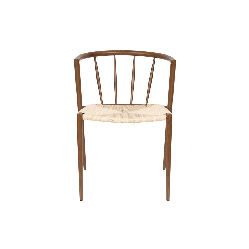  Housecraft Che Eetkamerstoelen Bruin - Set Van 2