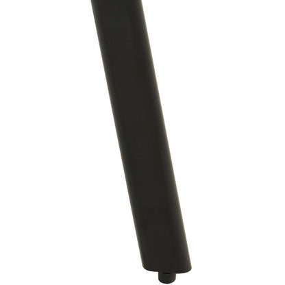  CLP Eetkamerstoel Antigo Zwart Frame - Fluweel - Bruin
