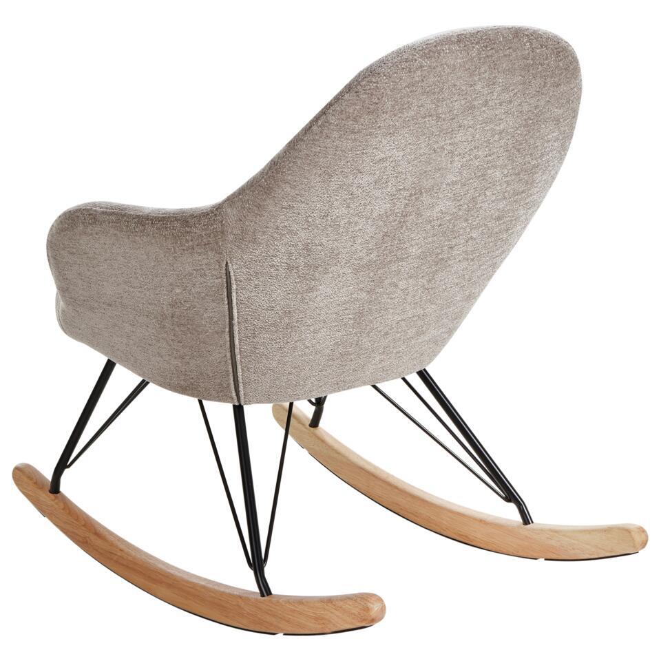  SKALE - Schommelstoel - Taupe - Polyester