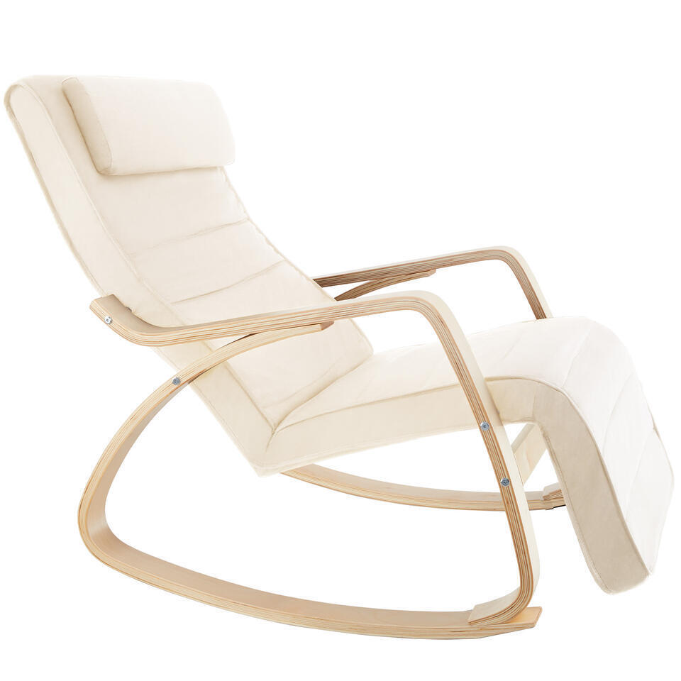  Tectake Schommelstoel Onda, Beige
