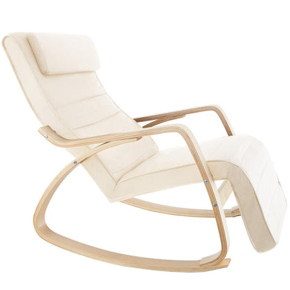 Tectake Schommelstoel Onda, Beige