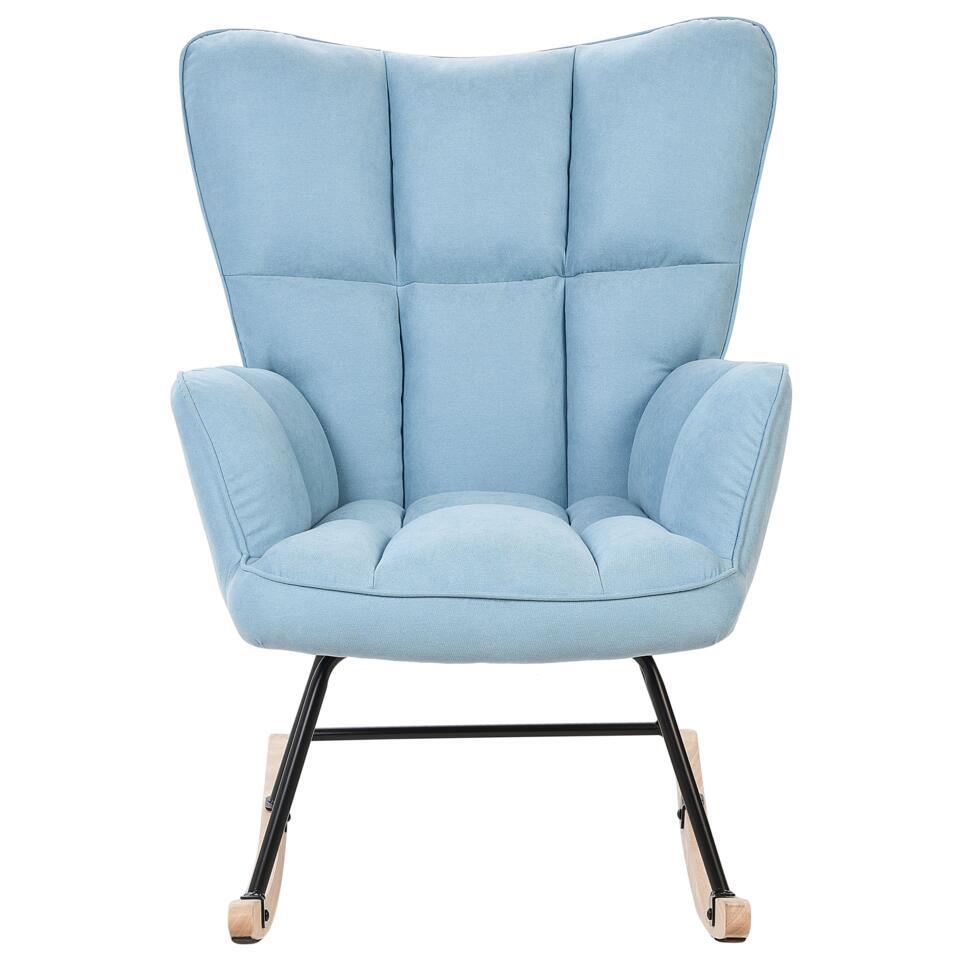  OULU - Schommelstoel - Blauw - Polyester