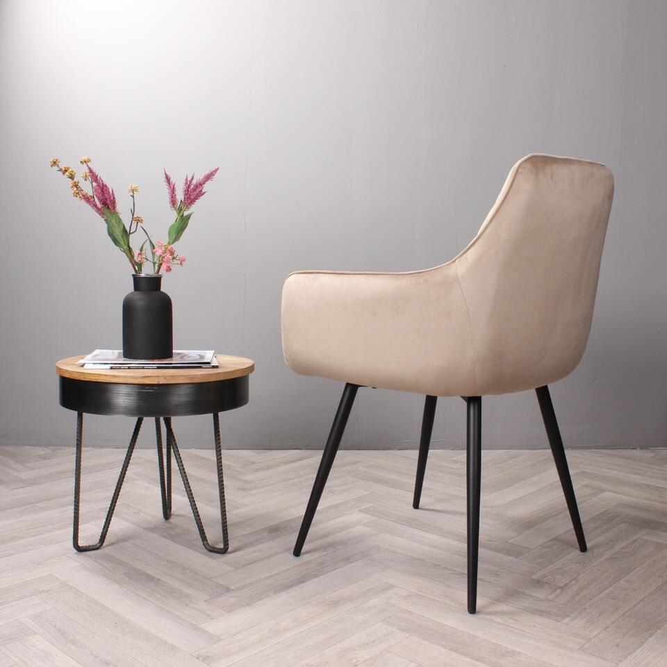  DS4U - Ravi 3.0 Eetkamerstoel Velours - Champagne