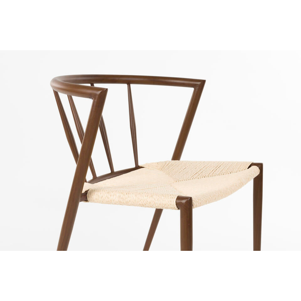  Housecraft Che Eetkamerstoelen Bruin - Set Van 2