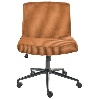  GEDDES - Bureaustoel - Goudbruin - Corduroy