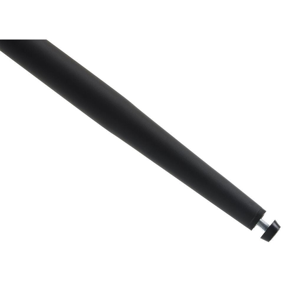  CLP Set Van 2 Barkruk Dartford Mat Zwart Frame - Fluweel - Donkergrijs