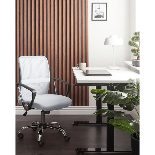 BEST - Bureaustoel - Wit - Mesh