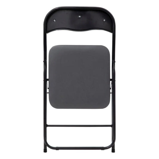  5Five Klapstoel Met Pvc Zitting - Grijs - 44 X 48 X 79 Cm