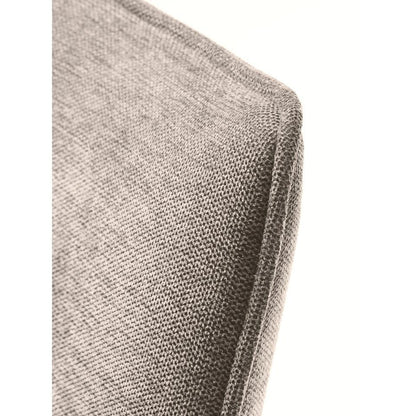  Eetkamerstoel Zandkleur Stof - 59x58x84cm - Calgary - Set Van 2