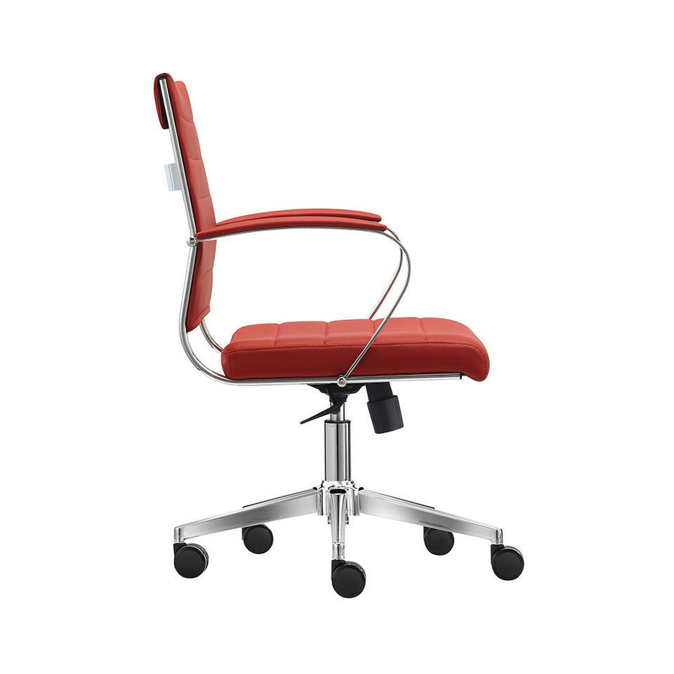  Bureaustoel Cádiz Rood