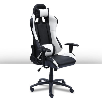  Ocazi New York Gaming Stoel - Bureaustoel - Zwart/Wit