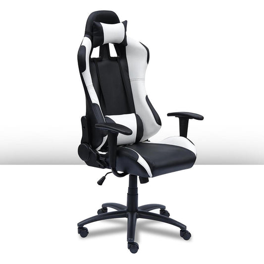  Ocazi New York Gaming Stoel - Bureaustoel - Zwart/Wit