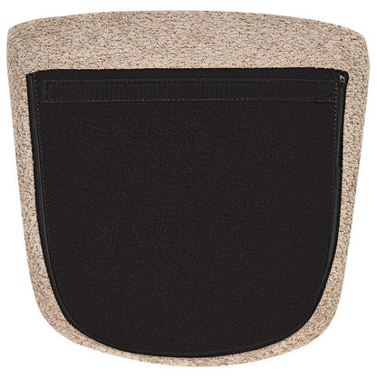  ANASET - Schommelstoel - Beige - Bouclé