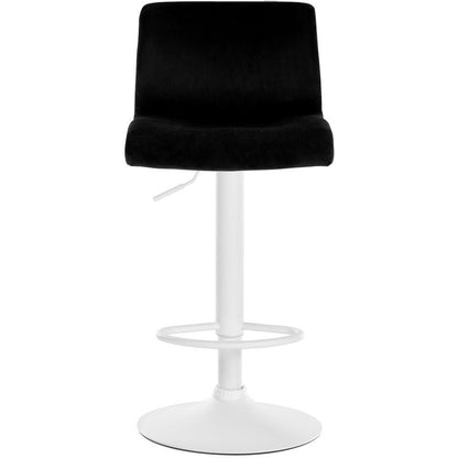  CLP Barkruk Hover Fluweel - Zwart