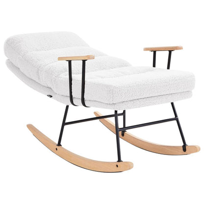  ESKELIN - Schommelstoel - Off-white - Bouclé