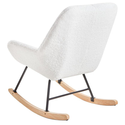  KINNO - Schommelstoel - Off-white - Bouclé