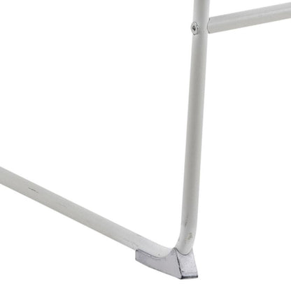  Barkruk Wit PU - Zithoogte 76cm - 43x49x94cm - Sithney - Set Van 2