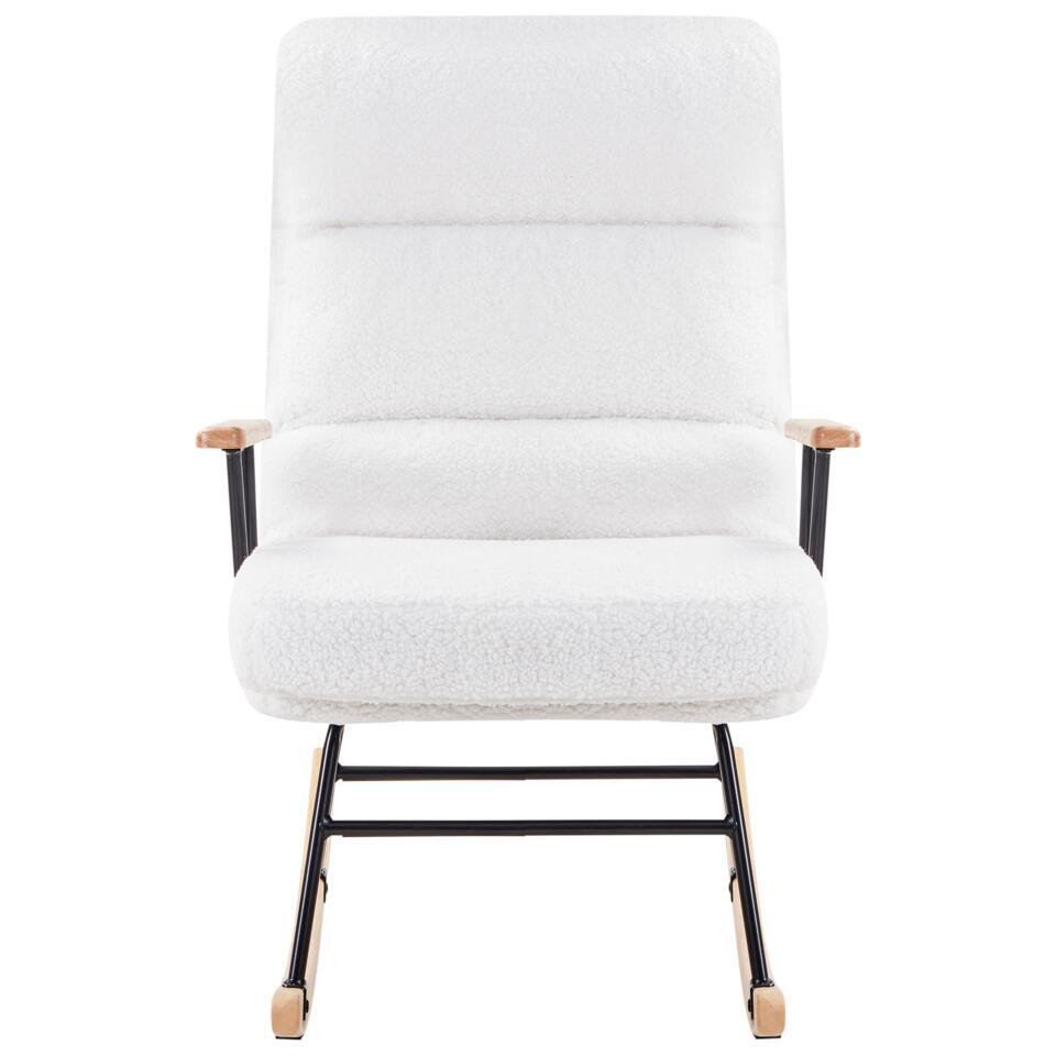  ESKELIN - Schommelstoel - Off-white - Bouclé