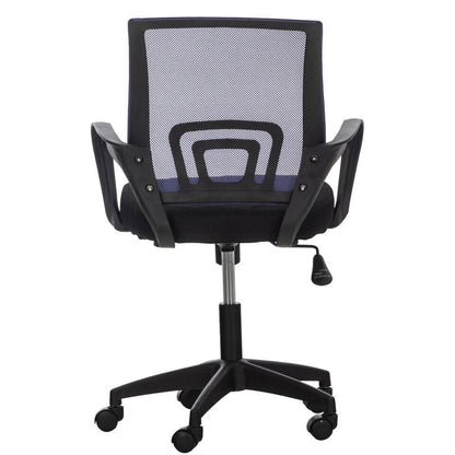  CLP Bureaustoel Auburn Zwart Frame - Microfiber - Purper