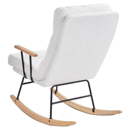  ESKELIN - Schommelstoel - Off-white - Bouclé